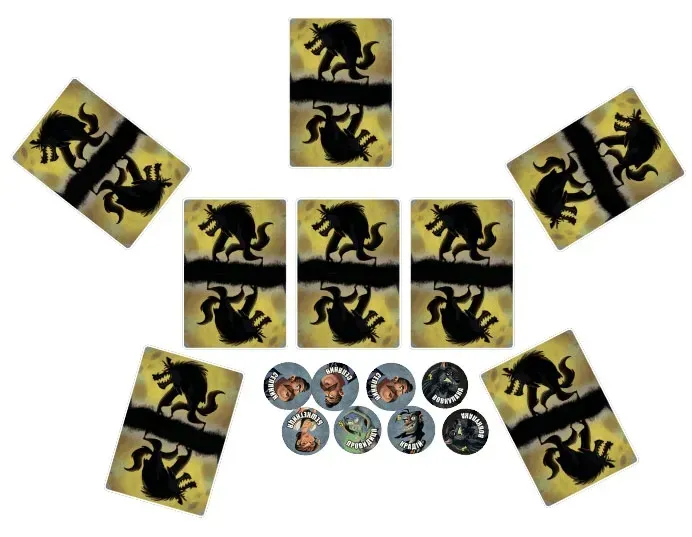 Настільна гра Остання ніч: Перевертні (One Night Ultimate Werewolf)