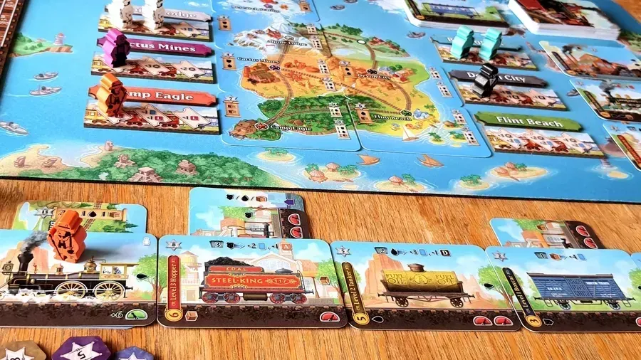 Настільна гра Острів Залізниць (Isle of Trains: All Aboard)
