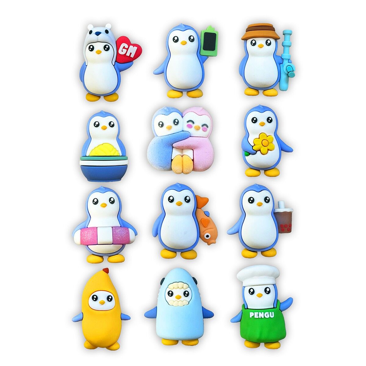 Фігурка-сюрприз COOL THINGS серії "Pudgy Penguins" - ПРИГОДИ ПІНГВІНА ПАКСА
