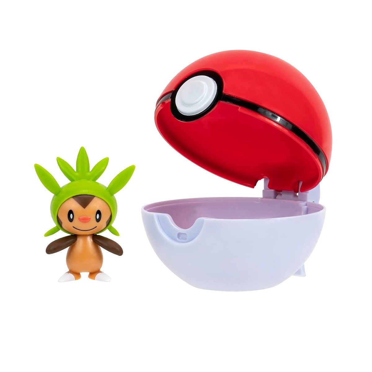 Ігровий набір POKEMON W14 - ЧЕСПІН В ПОКЕБОЛІ (ігрова фігурка, покебол)