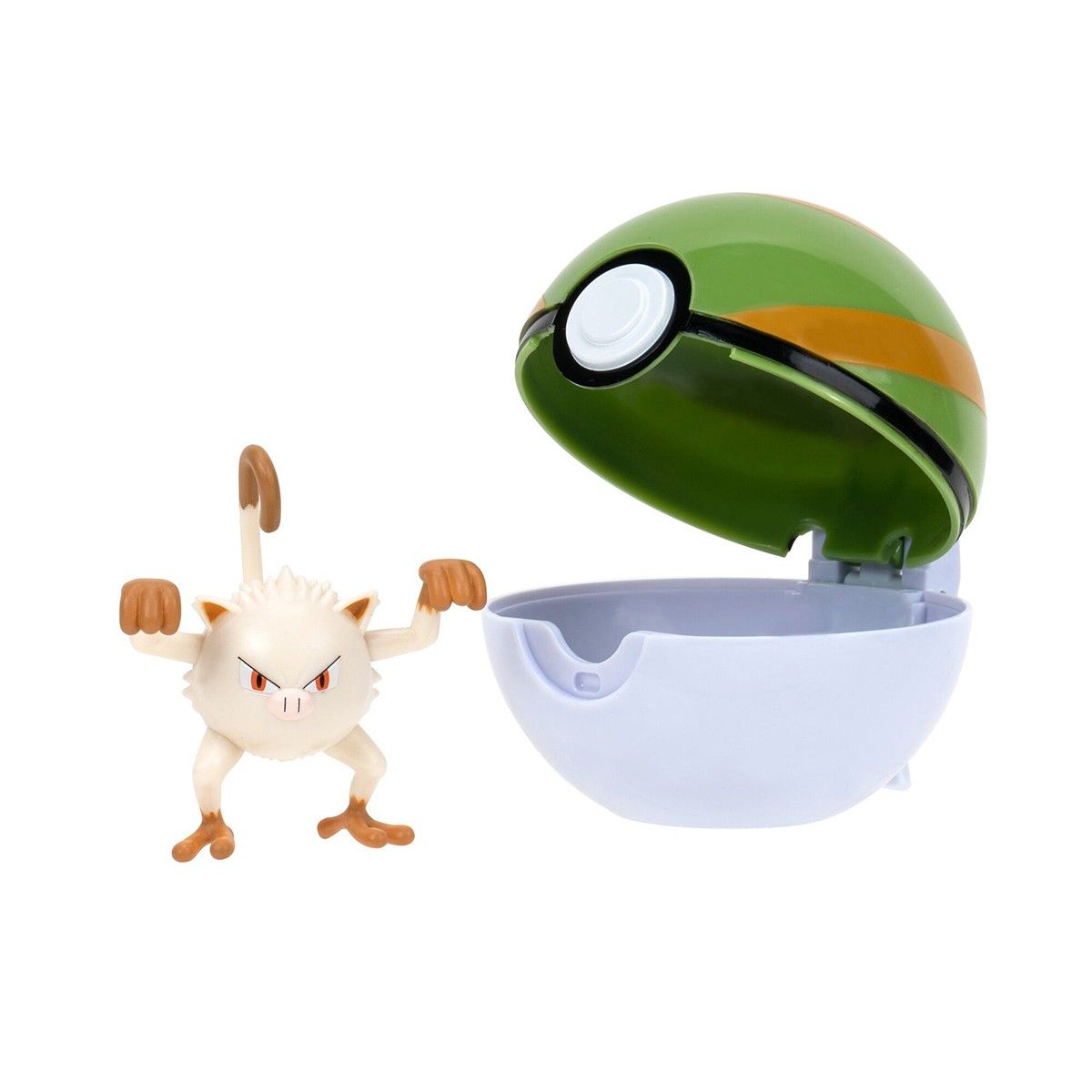 Ігровий набір POKEMON W14 - МАНКІ В ПОКЕБОЛІ (ігрова фігурка, покебол)