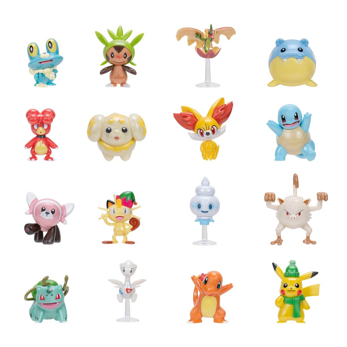 Набір ігрових фігурок POKEMON - АДВЕНТ-КАЛЕНДАР (16 ігрових фігурок, 8 аксесуарів)