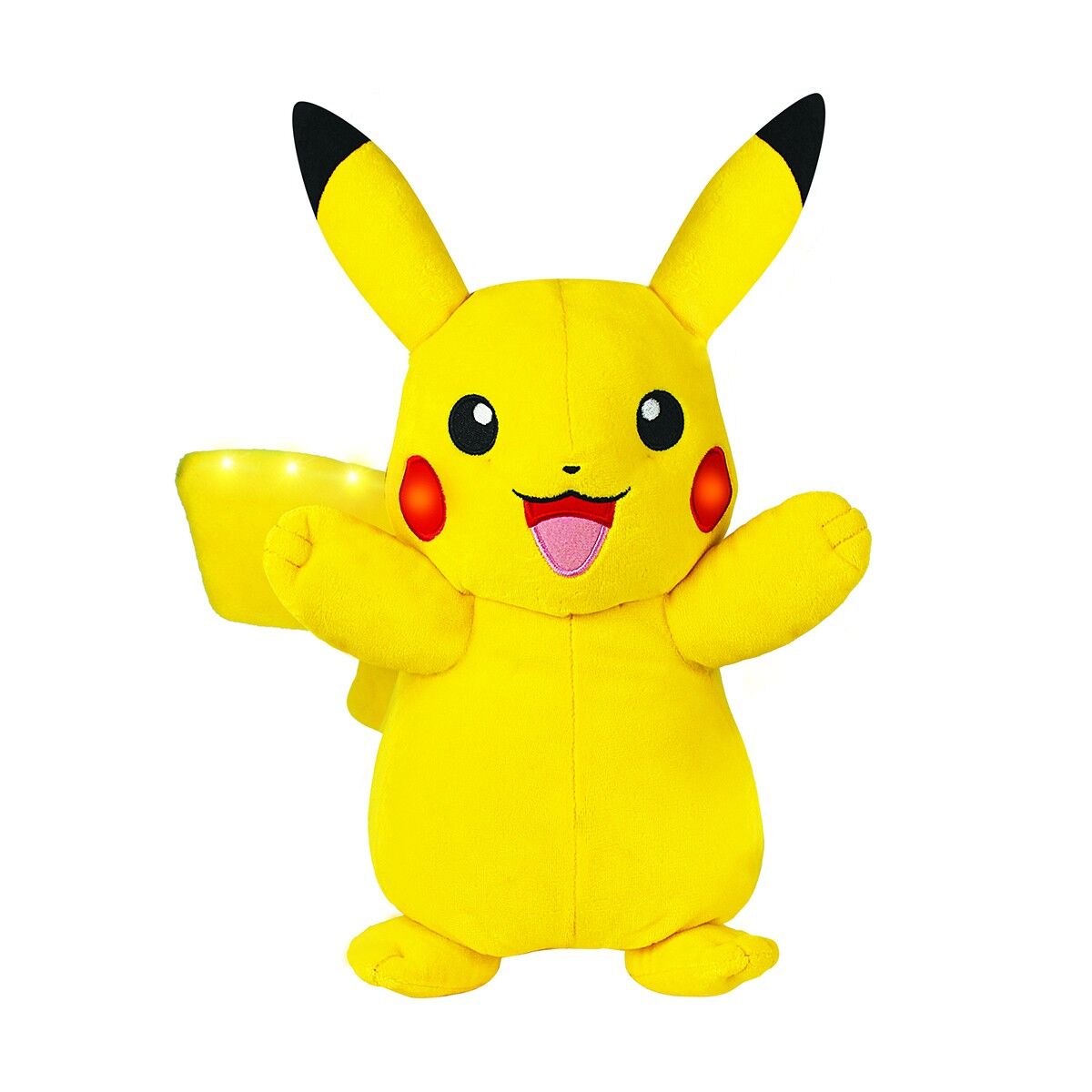 Інтерактивна м'яка іграшка POKEMON - ПІКАЧУ (світло, звук, 25 cm)