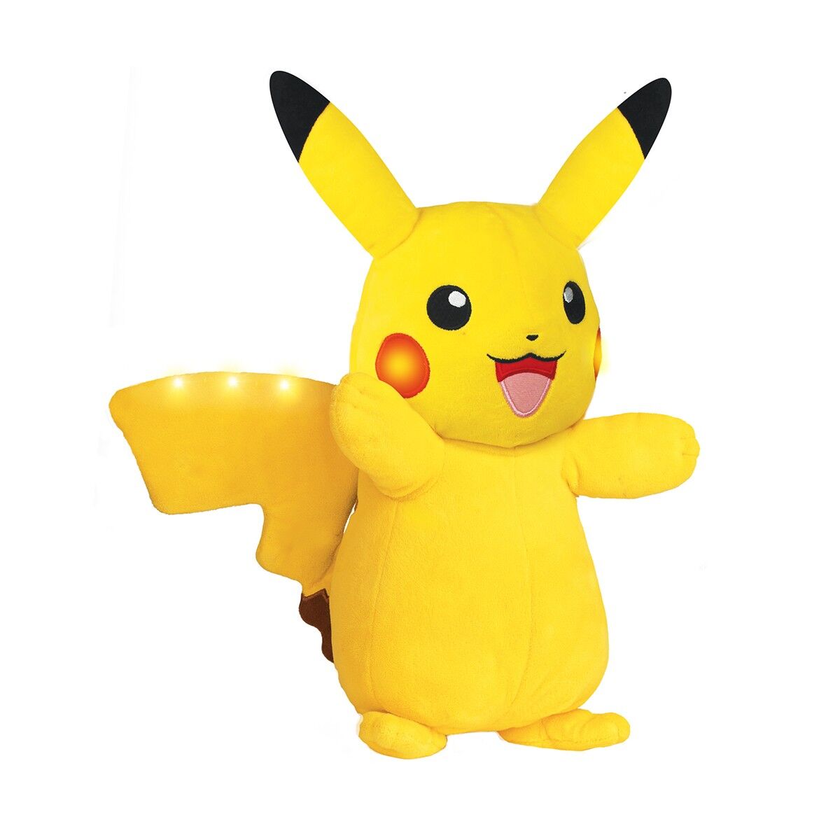 Інтерактивна м'яка іграшка POKEMON - ПІКАЧУ (світло, звук, 25 cm)