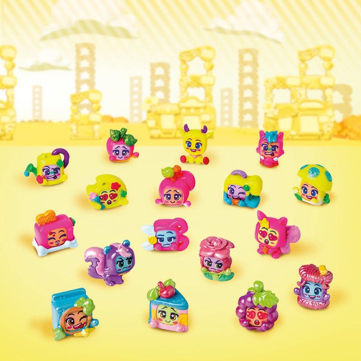Набір фігурок MOJI POPS серії "Party" – ПЕРЛИННИЙ СЮРПРИЗ (8 фігурок)