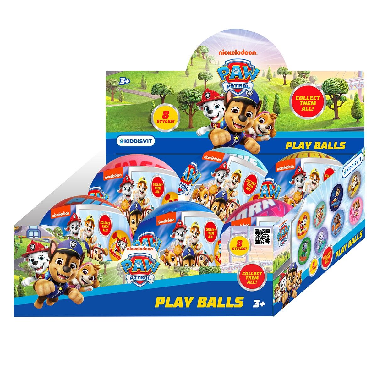 Іграшка COOL THINGS серії "Paw Patrol" - ПАТРУЛЬНІ М'ЯЧИКИ (в ас.)