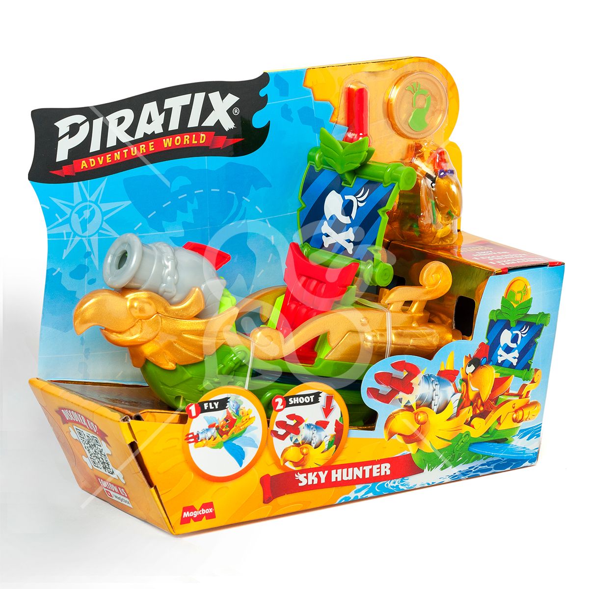 Ігровий набір PIRATIX S - ПІРАТСЬКИЙ КОРАБЕЛЬ НЕБЕСНИЙ МИСЛИВЕЦЬ