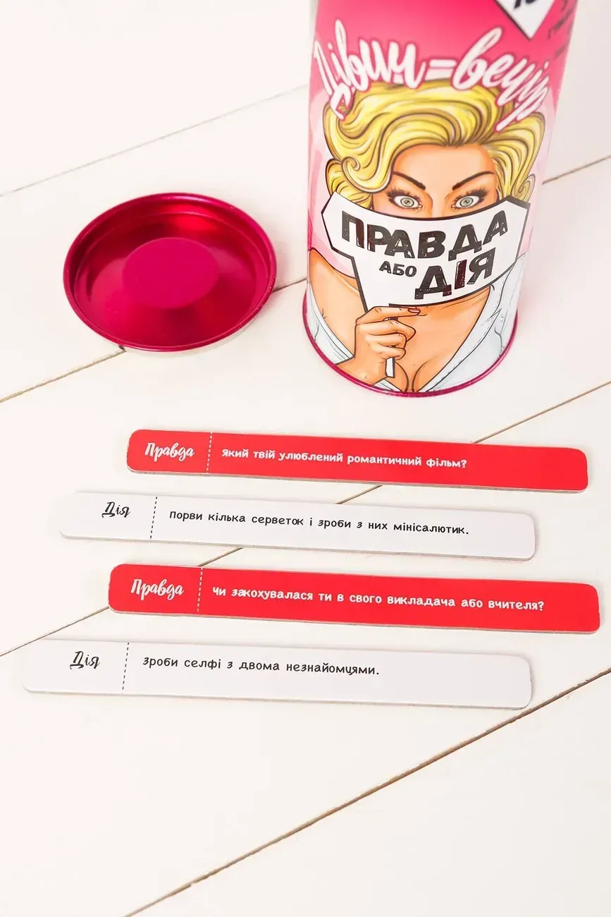Настільна гра Fun Games Shop Правда або Дія: Дівич-вечір (FGS20)