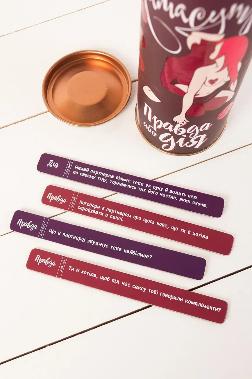 Настільна гра Fun Games Shop Правда або Дія: Камасутра (FGS19)