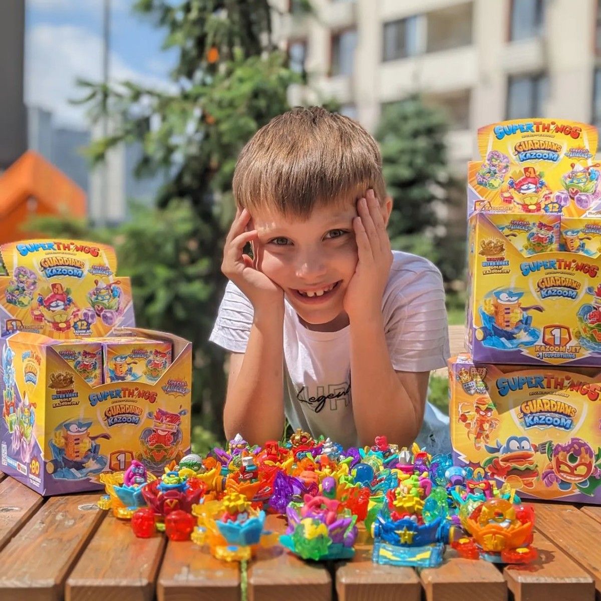 Ігровий набір SUPERTHINGS серії «Guardians of Kazoom» S2 – РЕАКТИВНИЙ ТРАНСПОРТ (транспорт, фігурка)