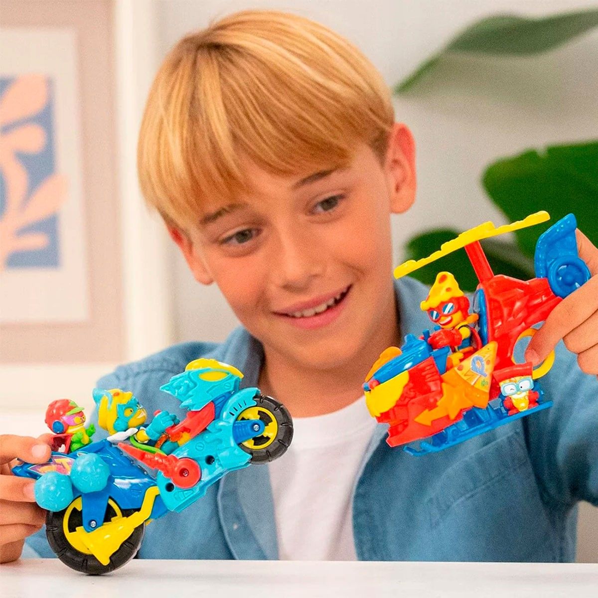 Ігровий набір SUPERTHINGS S - ПІЦАКОПТЕР (гелікоптер, казум-кід, фігурка)