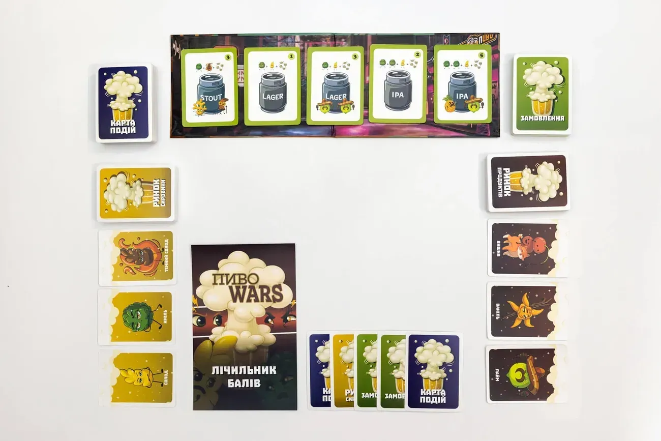 Настільна гра Пиво Wars