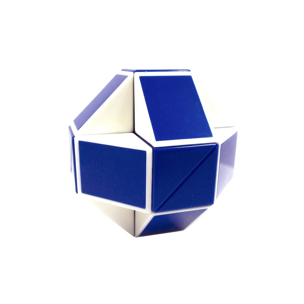 Головоломка RUBIK'S - Змійка (біло-блакитна) 