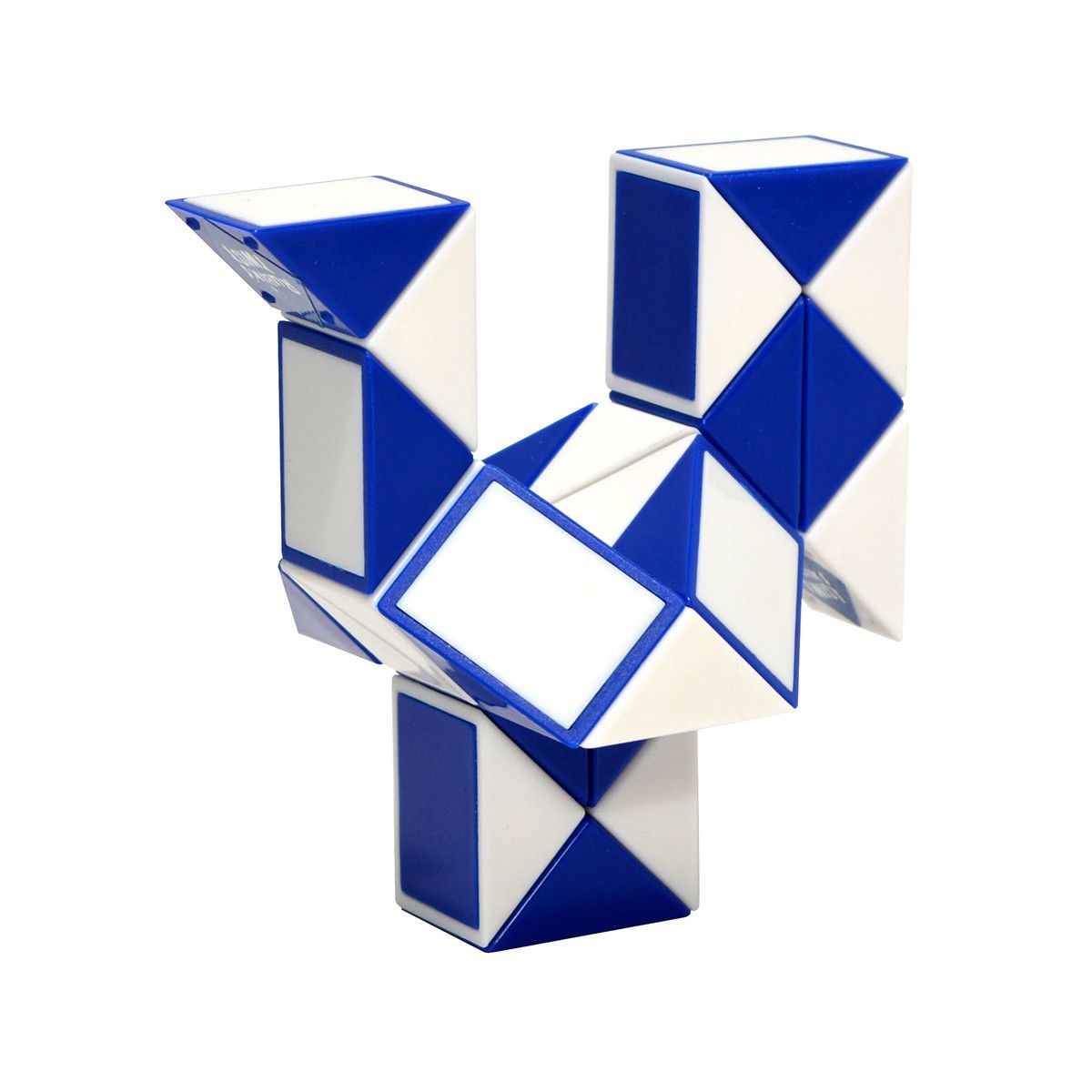 Головоломка RUBIK'S - Змійка (біло-блакитна) 