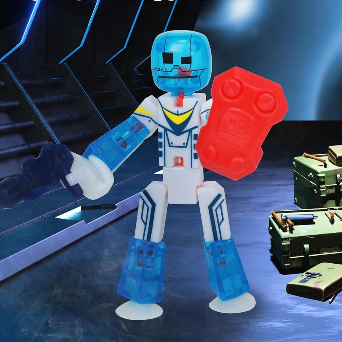 Ігровий набір для анімаційної творчості STIKBOT STIKTANNICA - ВАНГАРДЕН (1 екскл. фіг., аксесуари)