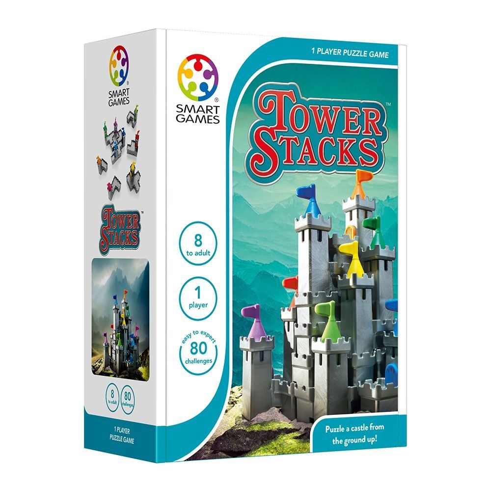 Настільна гра Smart Games Високий замок (Tower Stacks) (SG 106)