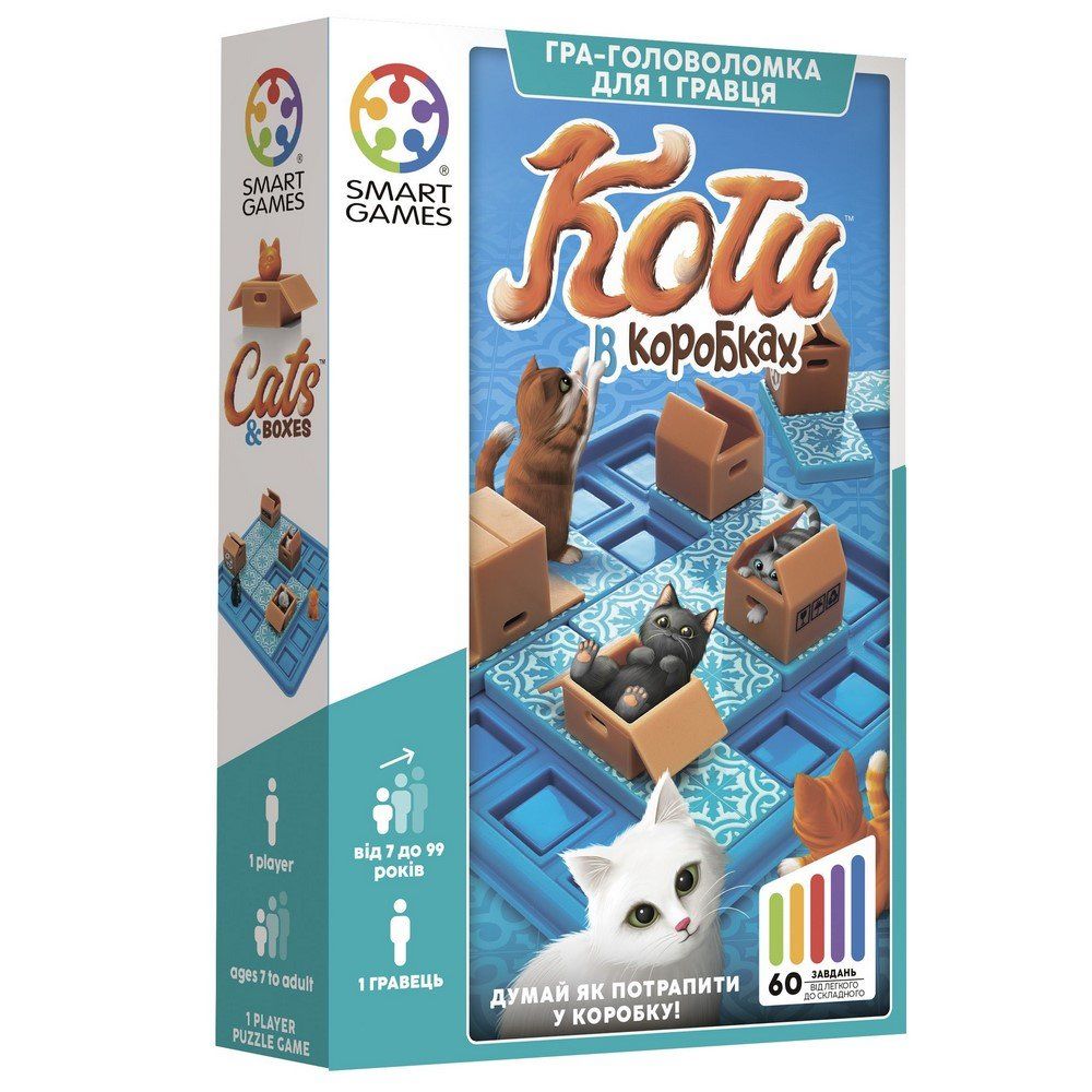 Настільна гра Smart Games Коти в коробках (SG 450 UKR)