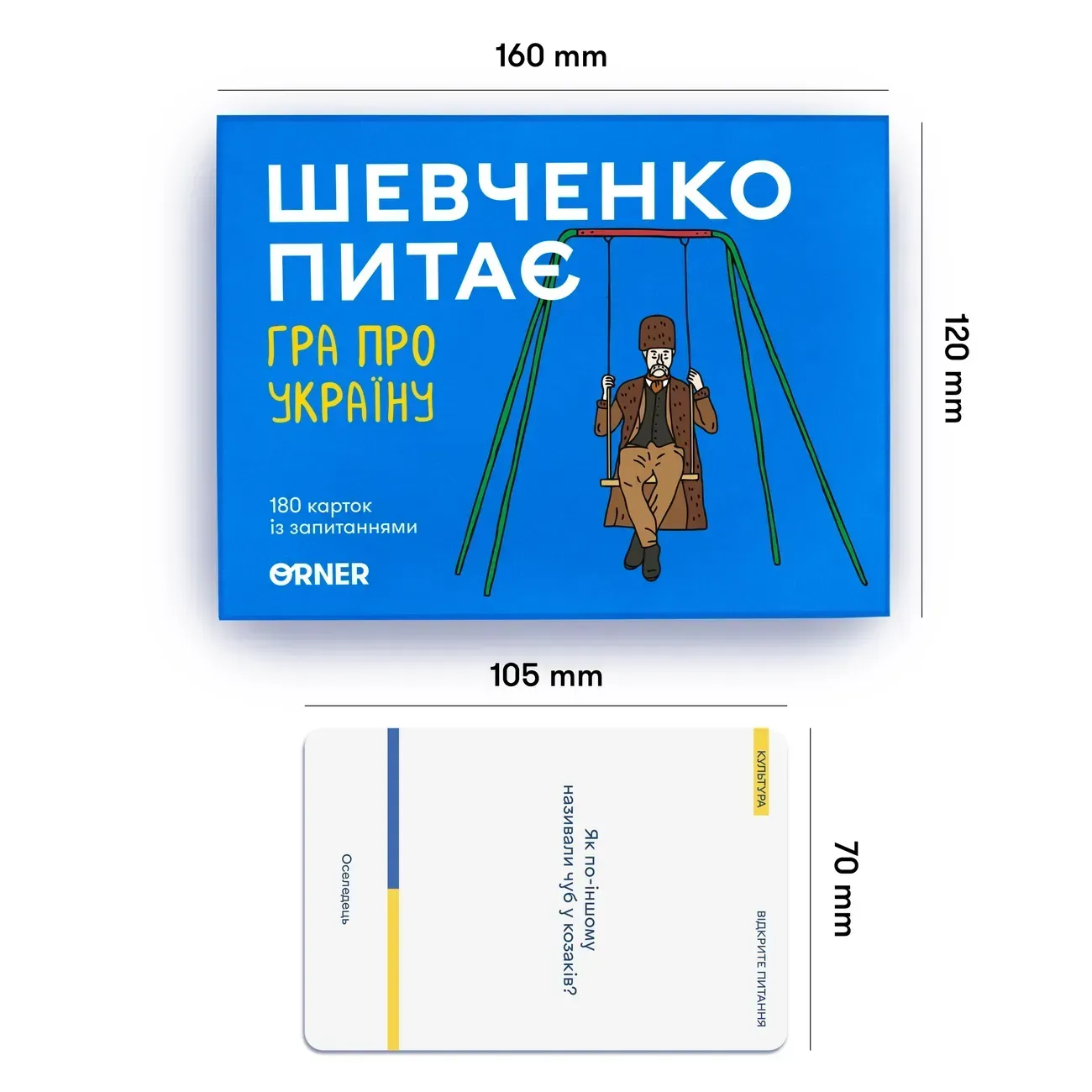 Настільна гра про Україну «Шевченко питає»