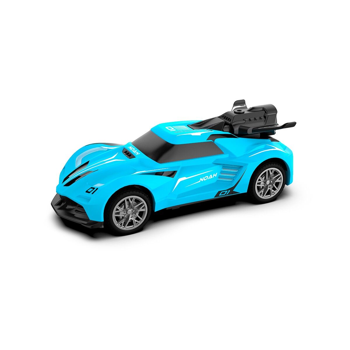Автомобіль Spray Car на р/к – Sport (блакитний, 1:24, світло, вихлопна пара)