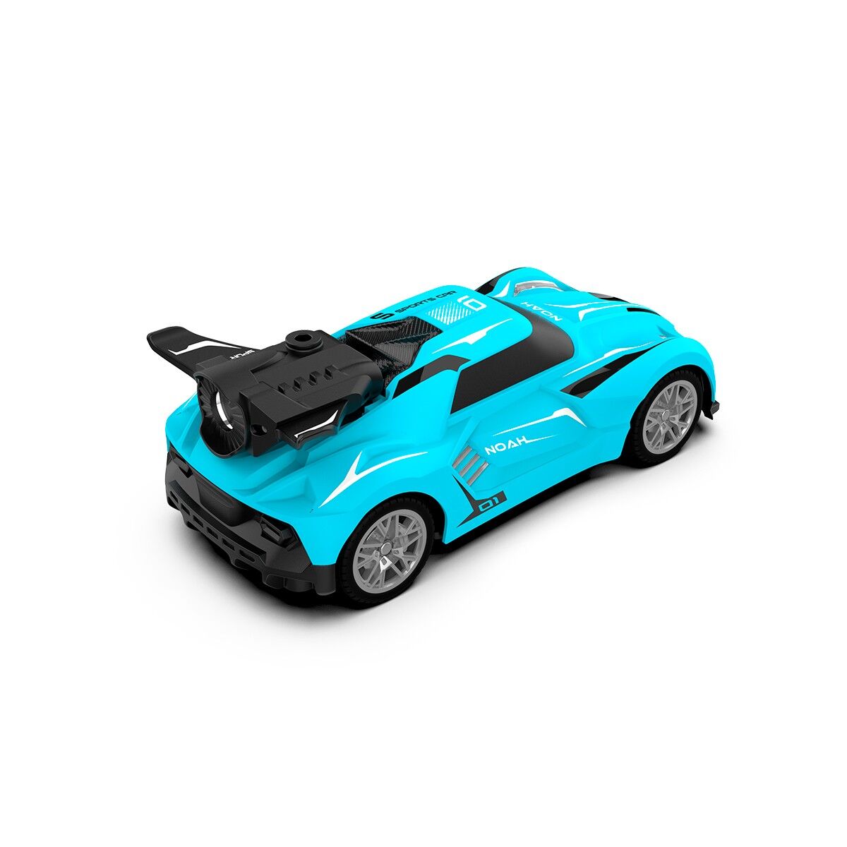 Автомобіль Spray Car на р/к – Sport (блакитний, 1:24, світло, вихлопна пара)