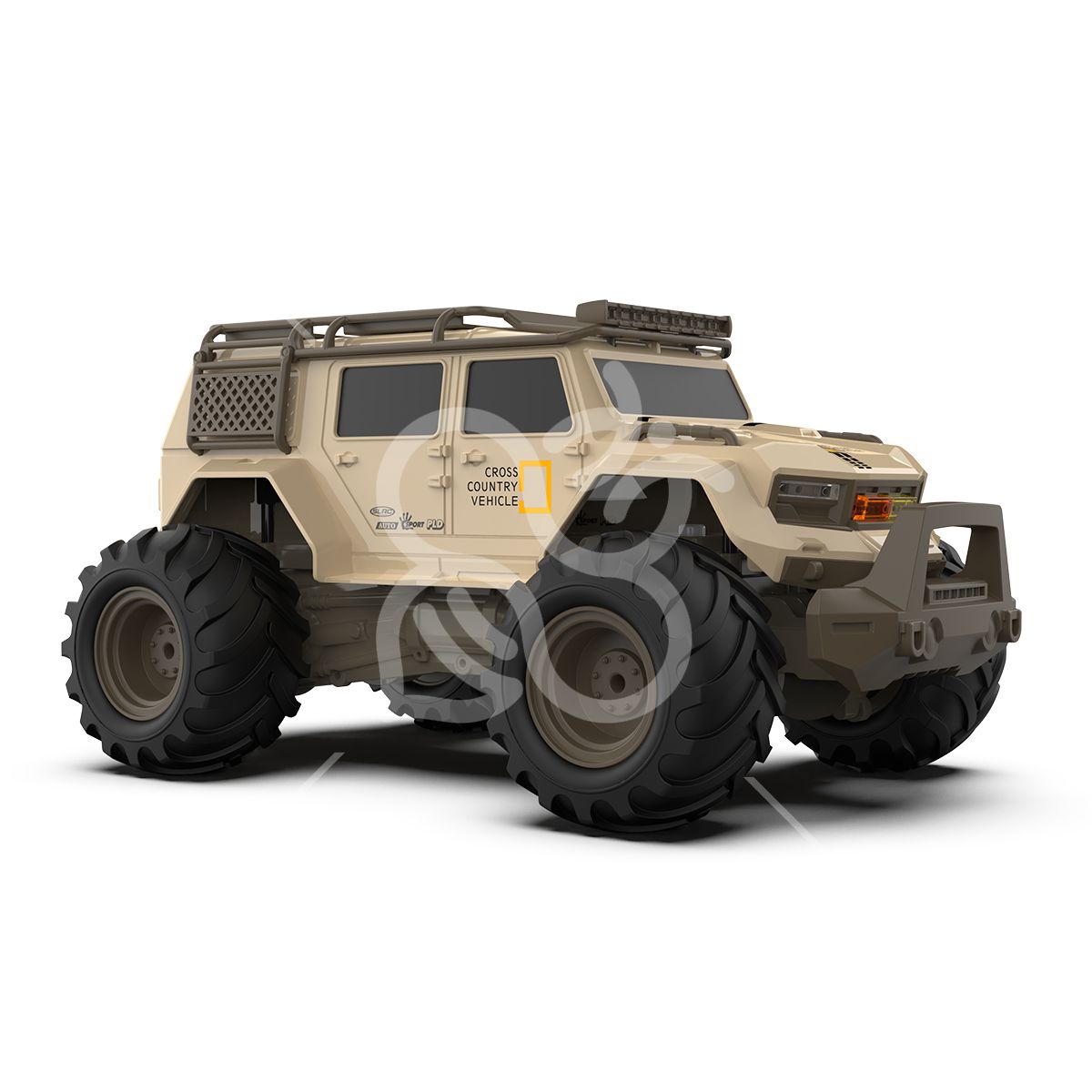 Автомобіль KS Drive на р/к – Amphibious 4WD (1:14, світло, звук)