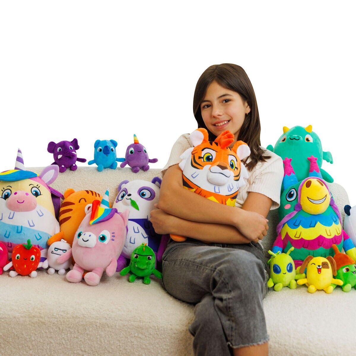 М’яка іграшка PINATA SMASHLINGS – СНУТС (13 cm, на кліпсі)