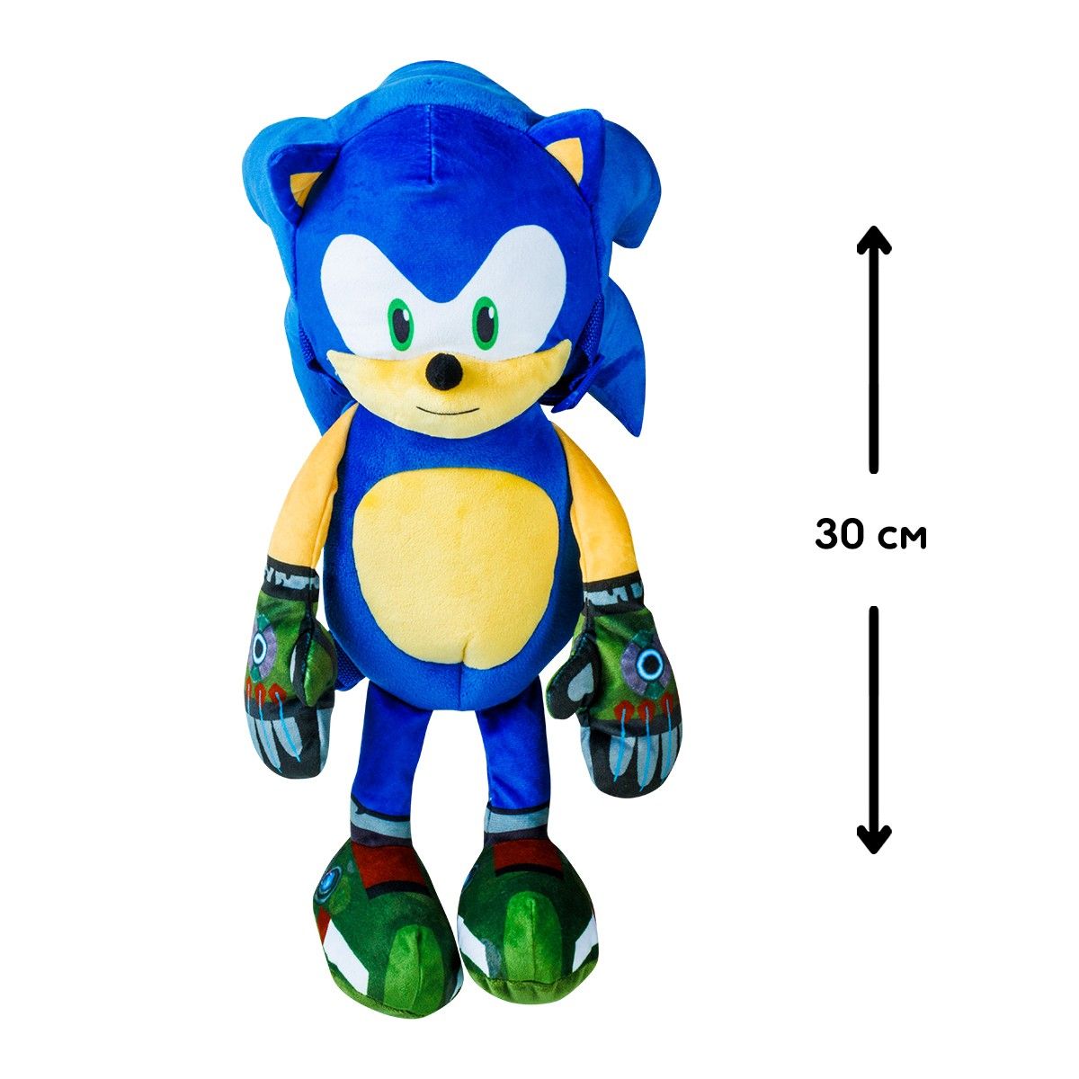 Рюкзак-іграшка SONIC PRIME - СОНІК (30 cm)