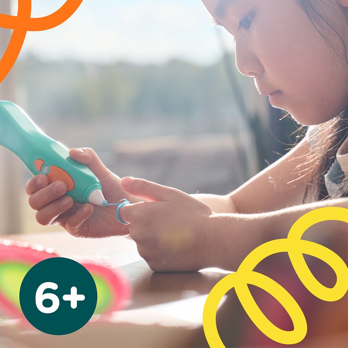 3D-ручка 3Doodler Start Plus для дитячої творчості - КРЕАТИВ ПЛЮС (72 стрижні)