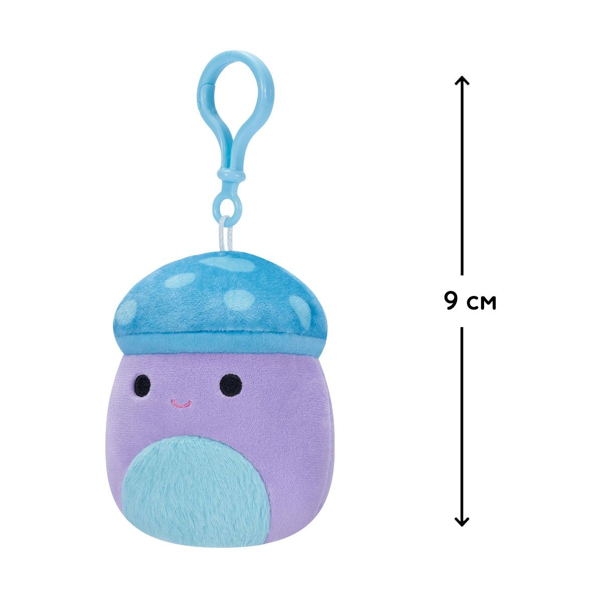 М'яка іграшка на кліпсі SQUISHMALLOWS – ГРИБ ПАЙЛ (9 cm)
