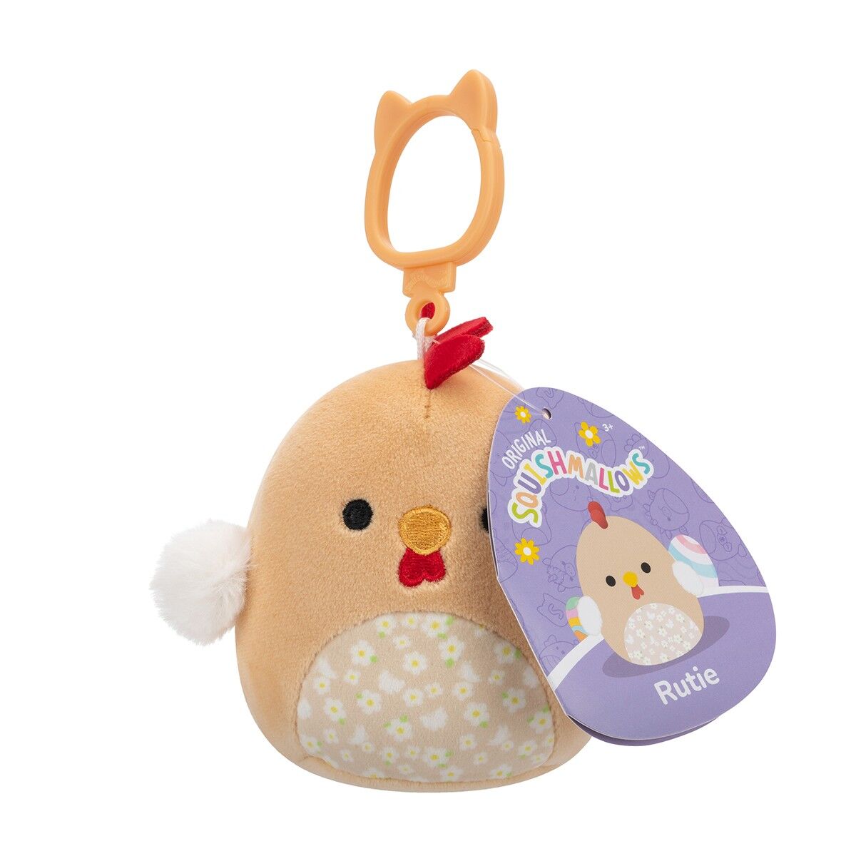 М'яка іграшка на кліпсі SQUISHMALLOWS – ПІВНИК РУТІ (9 cm)