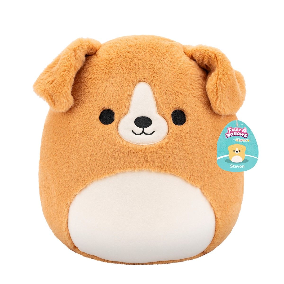 М'яка іграшка SQUISHMALLOWS – ЛАБРАДОР СТЕВАН (30 cm)