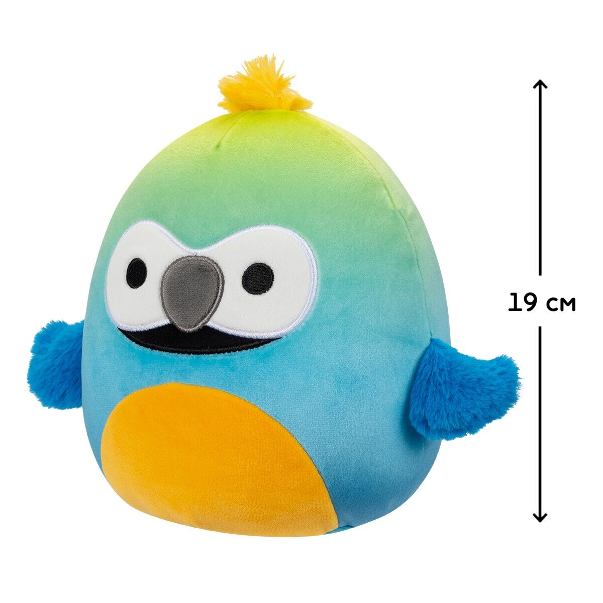 М'яка іграшка SQUISHMALLOWS – МАКАО БАПТИЗ (19 cm)