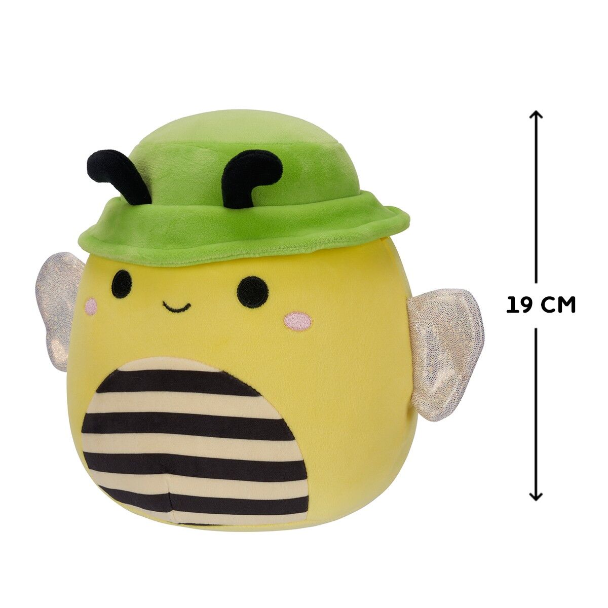 М'яка іграшка SQUISHMALLOWS – БДЖІЛКА САННІ (19 cm)