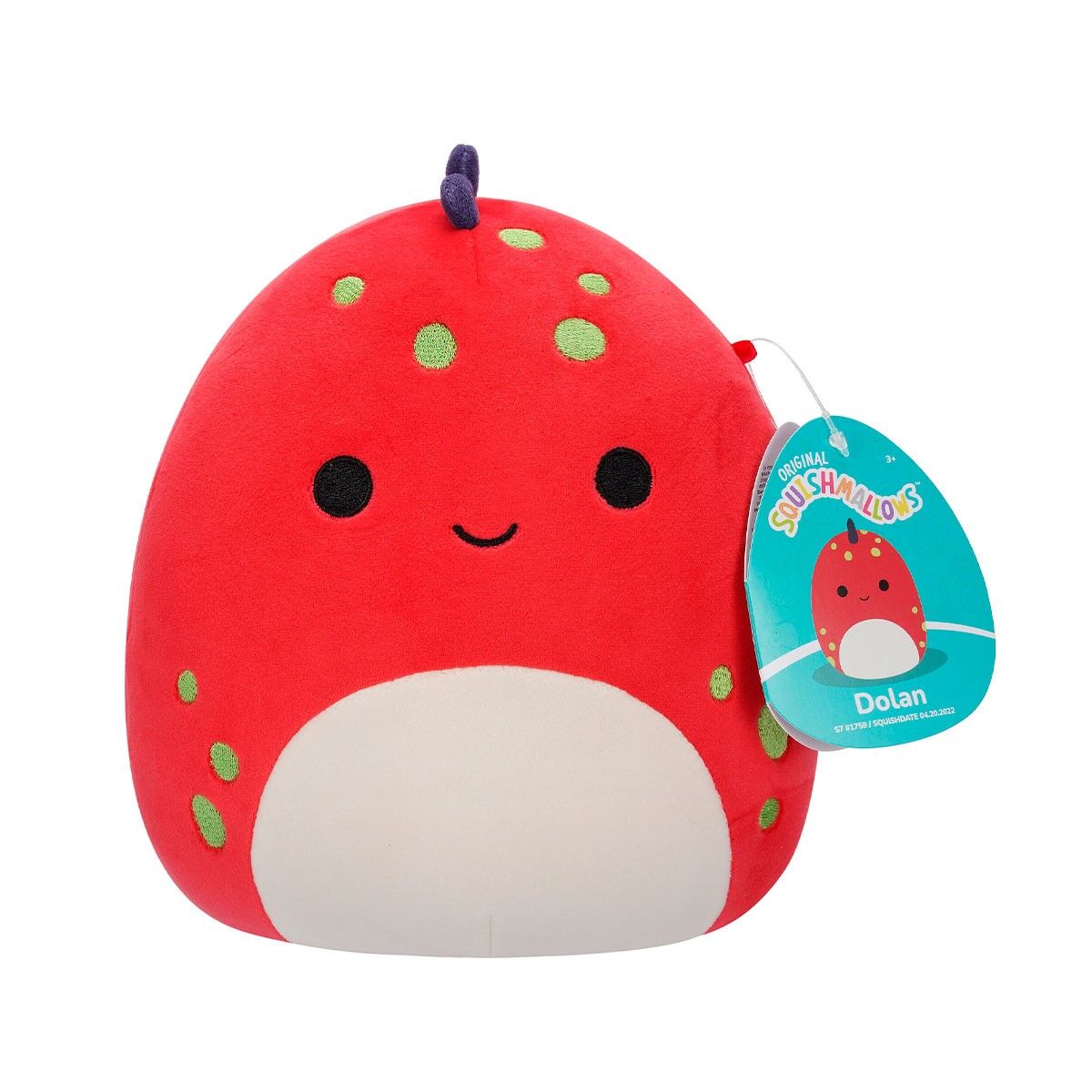М'яка іграшка SQUISHMALLOWS – ДІНО ДОЛАН (19 cm)
