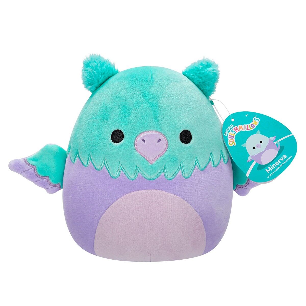 М'яка іграшка SQUISHMALLOWS – ГРИФОН МІНЕРВА (19 cm)