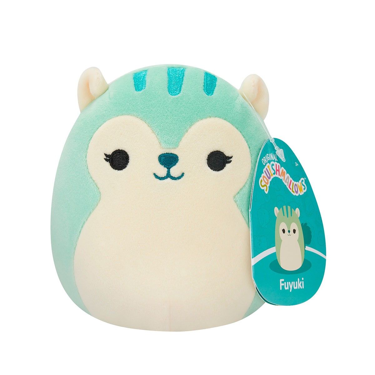 М'яка іграшка SQUISHMALLOWS – БІЛКА ЕРМА (19 cm)