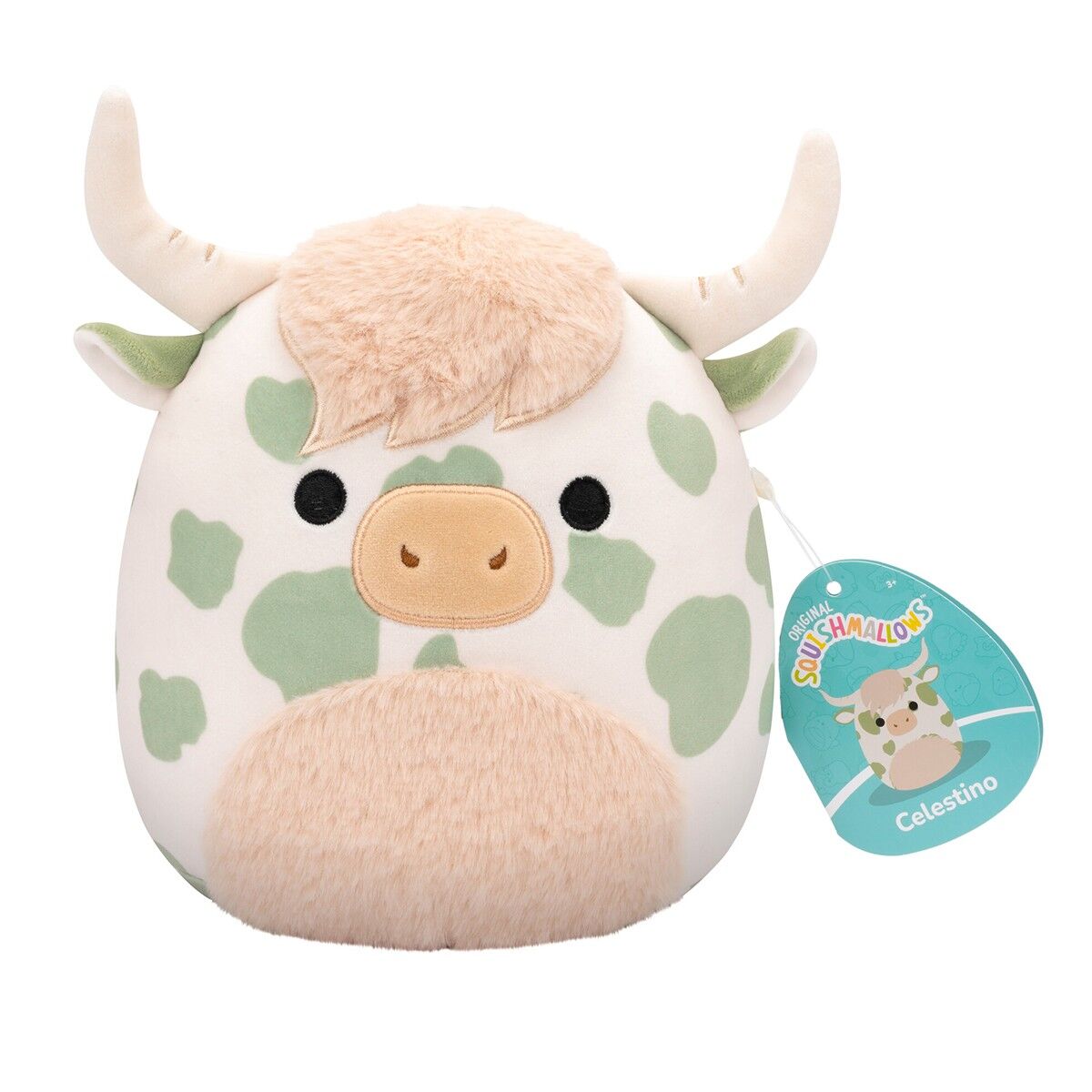М'яка іграшка SQUISHMALLOWS – КОРІВКА ЦЕЛЕСТІН (19 cm)
