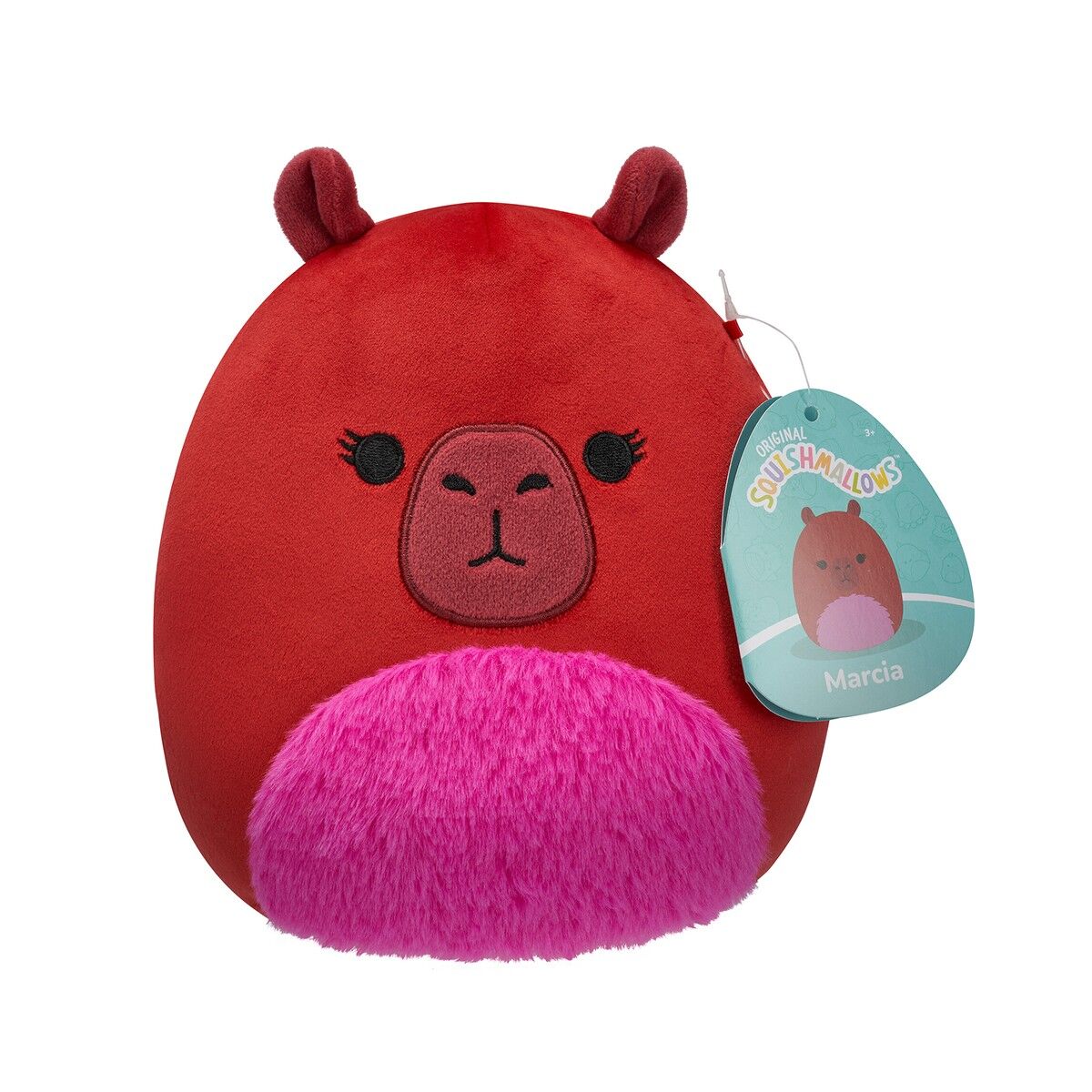 М'яка іграшка SQUISHMALLOWS – КАПІБАРА МАРСІЯ (19 cm)