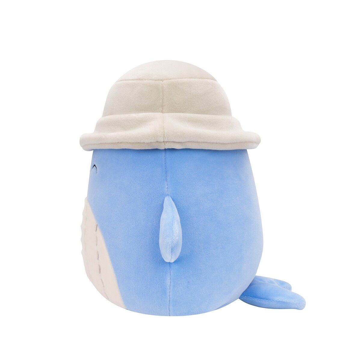 М'яка іграшка SQUISHMALLOWS – СИНІЙ КИТ САМІР У ПАНАМІ (19 cm)