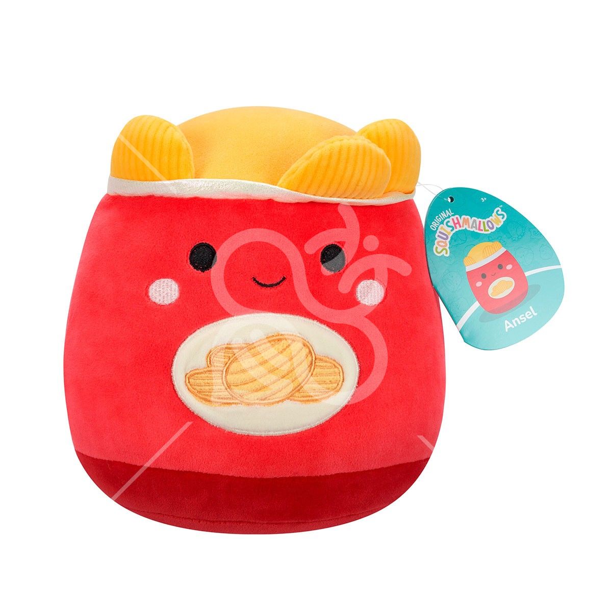М'яка іграшка SQUISHMALLOWS – КАРТОПЛЯНІ ЧИПСИ ЕНСЕЛ (19 cm)