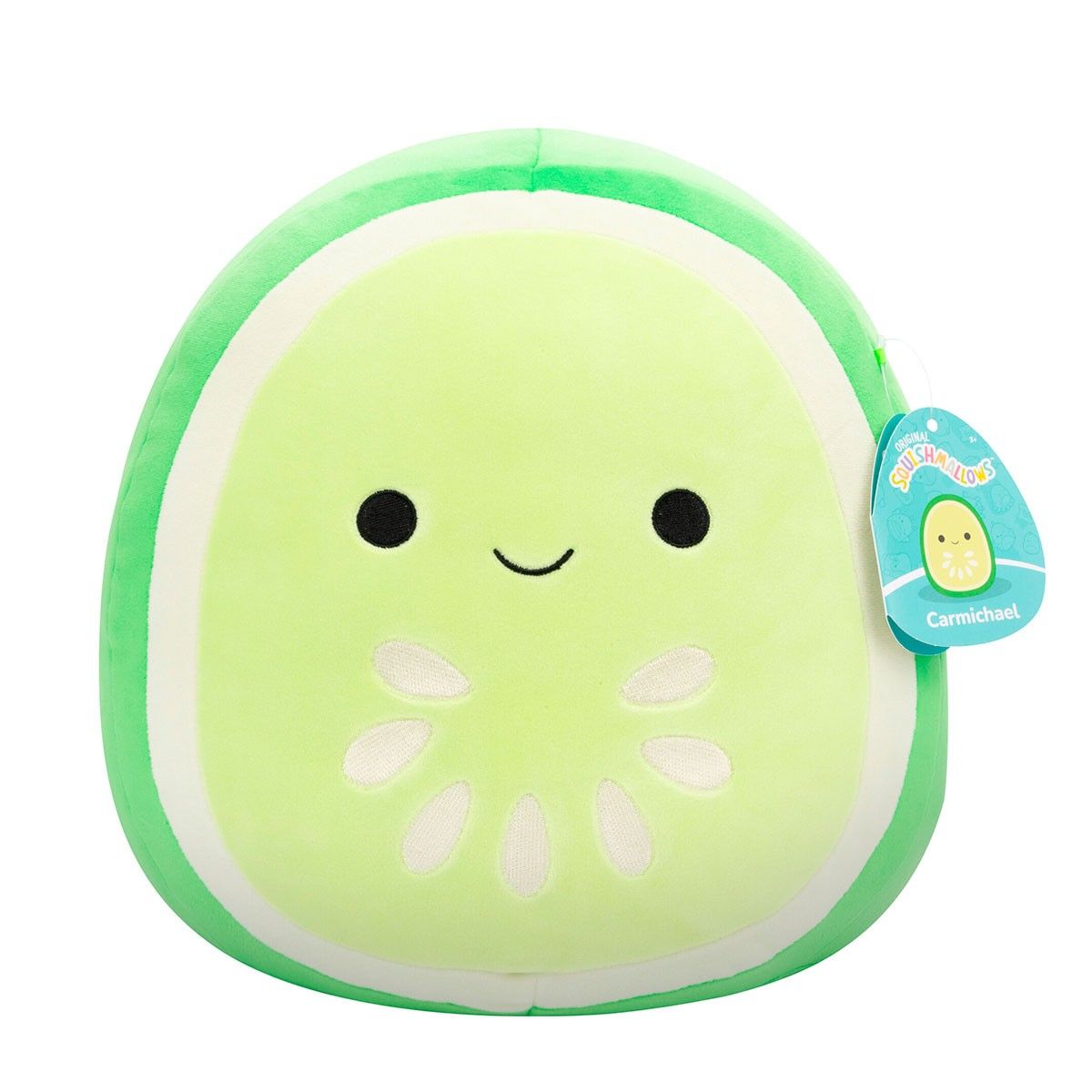 М'яка іграшка SQUISHMALLOWS – ОГІРОК КАРМАЙКЛ (30 cm)