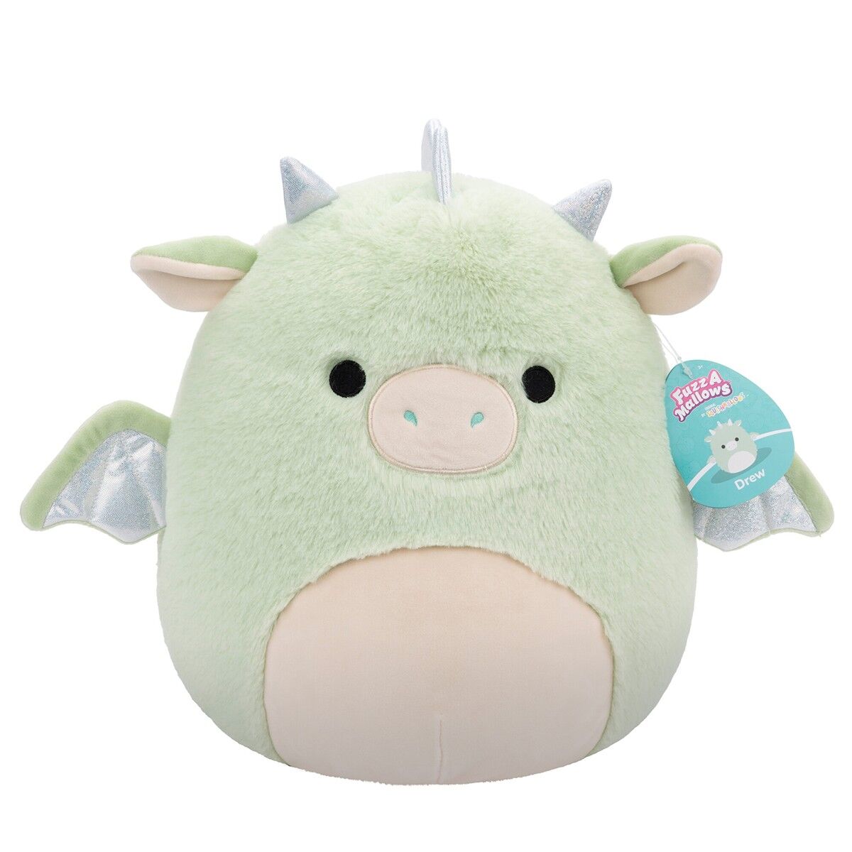 М'яка іграшка SQUISHMALLOWS – ДРАКОН ДРЮ (30 cm)