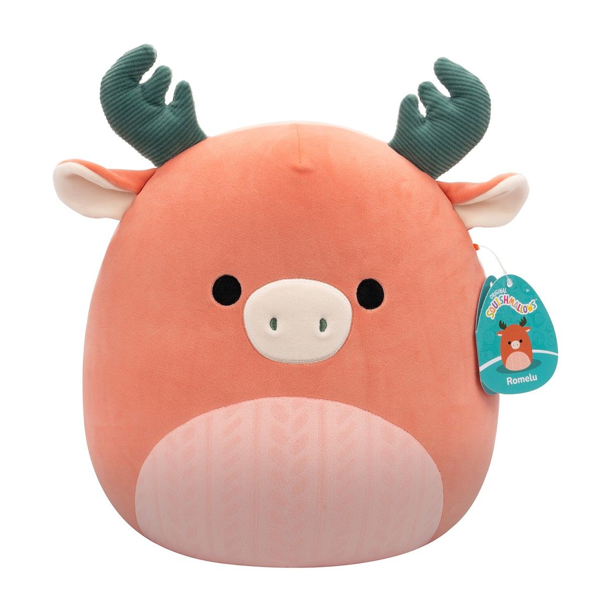 М'яка іграшка SQUISHMALLOWS – ЛОСЬ РОМЕЛУ (30 cm)