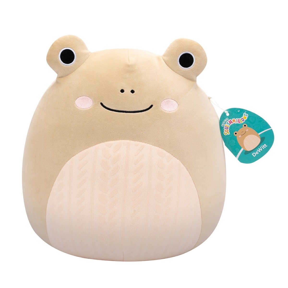 М'яка іграшка SQUISHMALLOWS – ЖАБКА ДЕ ВІТТ (30 cm)