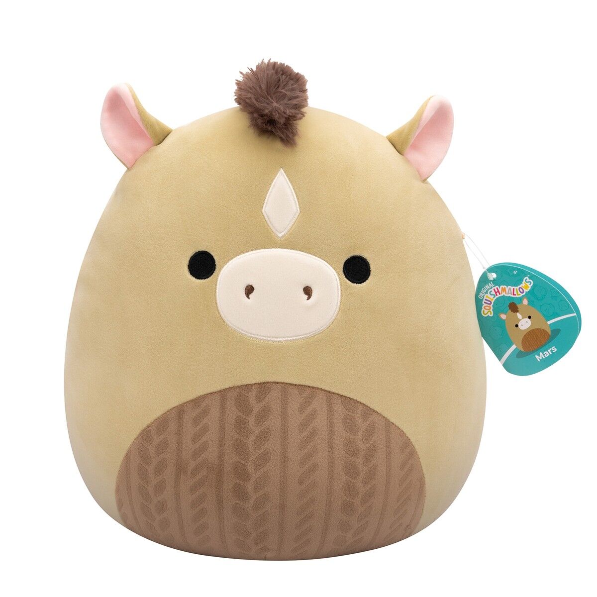 М'яка іграшка SQUISHMALLOWS – КІНЬ МАРС (30 cm)