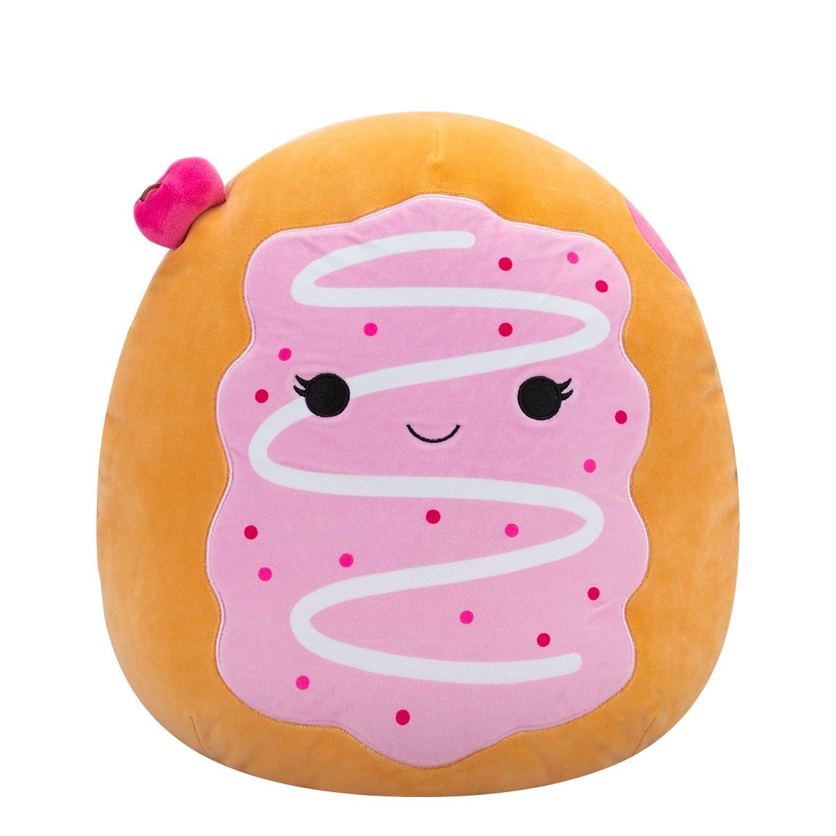 М'яка іграшка SQUISHMALLOWS – ВИШНЕВИЙ ПОНЧИК ПЕРЛ (36 cm)