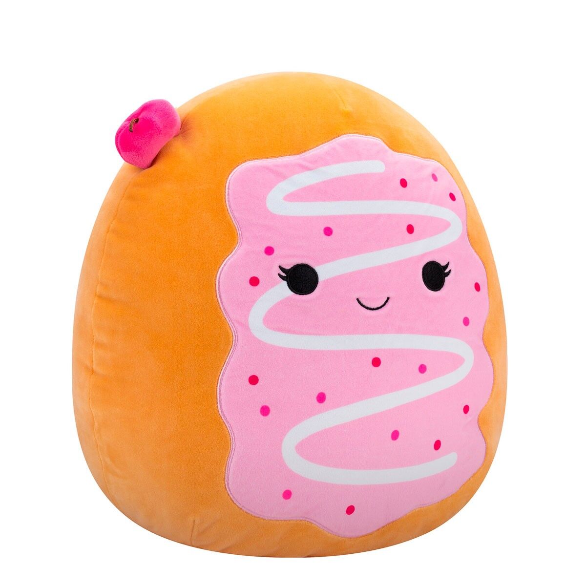 М'яка іграшка SQUISHMALLOWS – ВИШНЕВИЙ ПОНЧИК ПЕРЛ (36 cm)