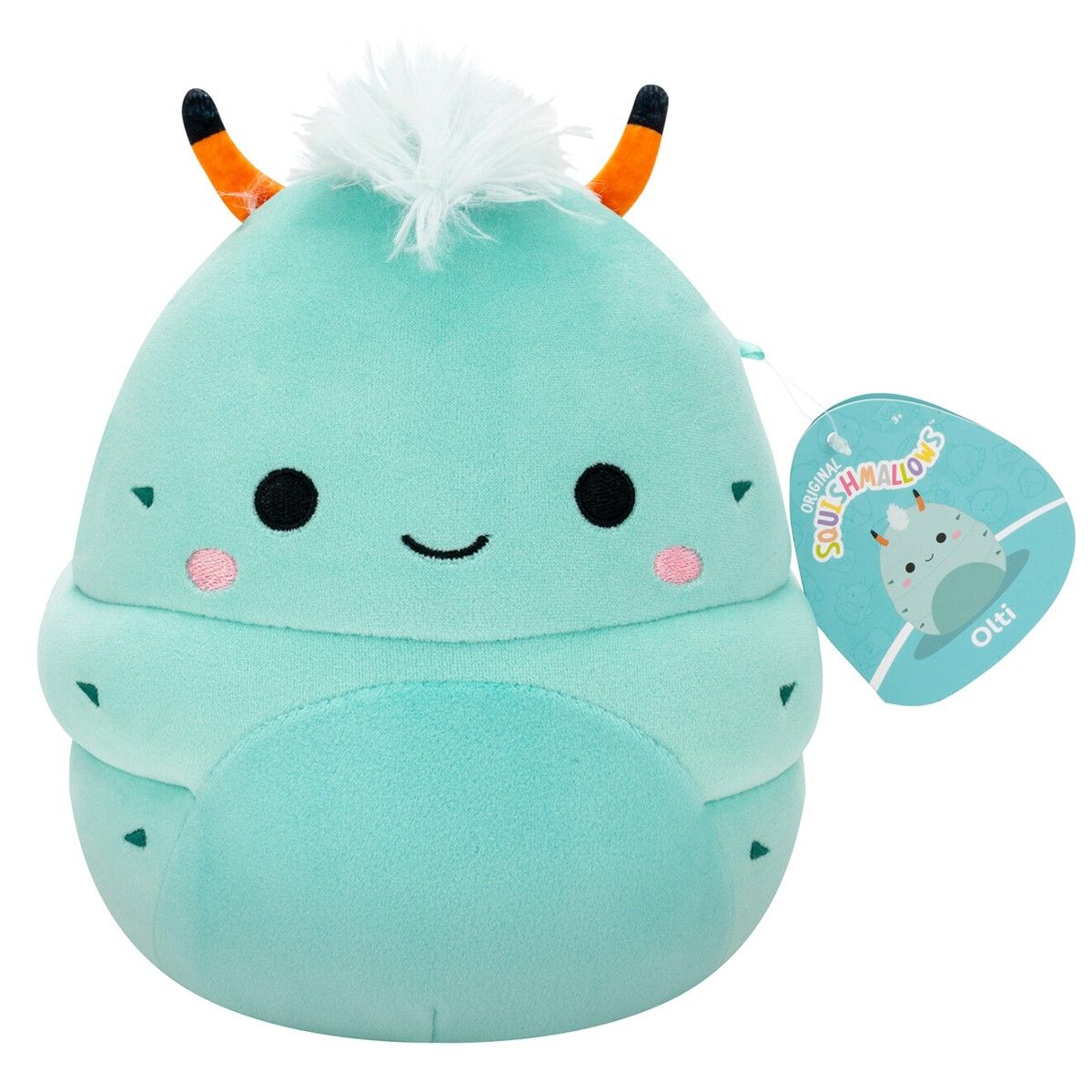 М'яка іграшка SQUISHMALLOWS – РОГАТА ГУСЕНИЦЯ ОЛЬТІ (19 см)