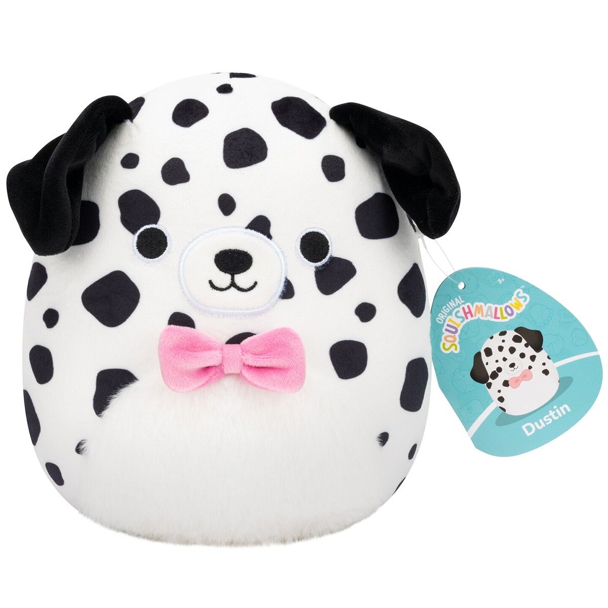 М'яка іграшка SQUISHMALLOWS – ДАЛМАТИНЕЦЬ ДАСТІН (19 см)