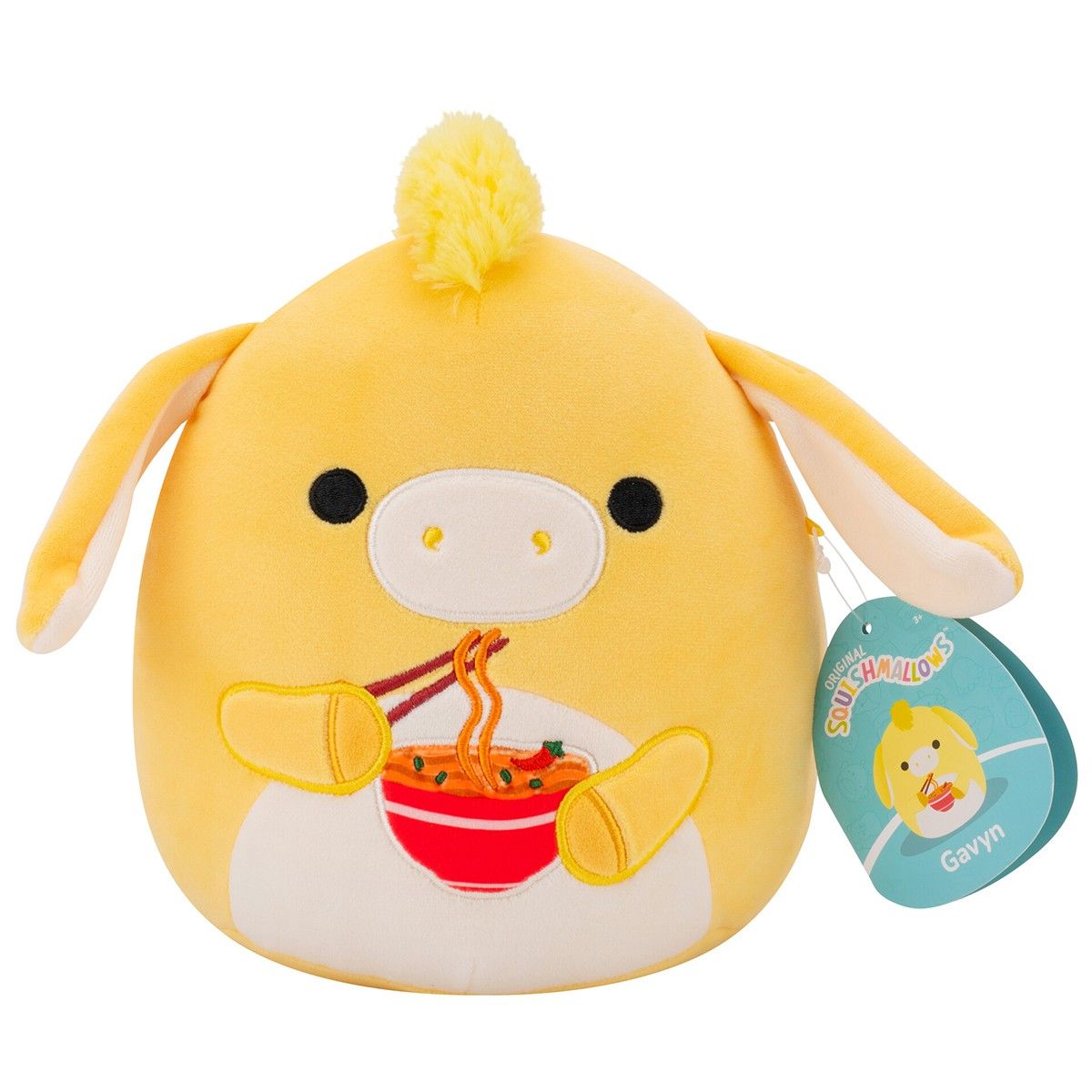 М'яка іграшка SQUISHMALLOWS – ВІСЛЮЧОК ГЕВІН (19 см)